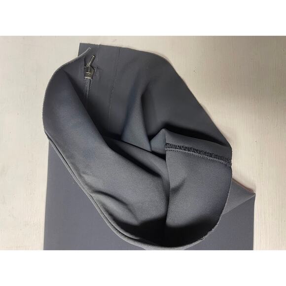 ATHLETA Stellar Flare Trouser Womens 14 Tall Charcoal Gray Fitted Stretch Pants - Picture 11 of 16